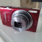Canon Powershot Elph 135 Camera Red 16 0mp 8x Zoom Tested Works Very Nice