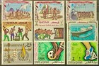 Qatar Early Collection 1960s 70s Mostly Mnh Or Mint Mh  8 Sets  