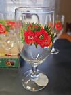 The Pioneer Woman Set Of 8 Christmas Holiday Cheer 14oz Wine Goblets glasses