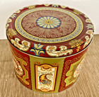 Vintage Nyakers Pepparkakor Cookie Tin Swedish Decorative Storage Canister 7 25 