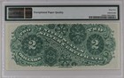 Fr  244 1886  2 Silver Certificate Pmg 65 Epq