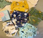 Upairy Baby Reusable Diaper Covers training Pants Lot Of 5 Multicolor