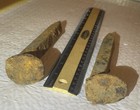 Pair Of Antique Railroad Spikes-1909 Track-as Found-6 5 