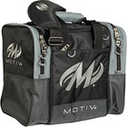 Motiv Shock 1 Ball Tote Bowling Bag Covert Black