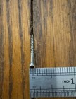 Antique Wood Screws Flat Head Slotted   2 X 3 4    Steel Plain Rusty Free Shipping