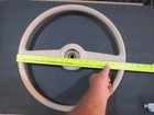 Chris Craft Vintage Boat Steering Wheel 17  Tan 3 4  Tapered Shaft With Key  Bmt