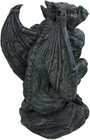Winged Gargoyle Statue - Poised Guardian Protector Decor