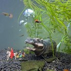 Fish Tank Bubbler Decorations Aquarium Ornament Kit With Air Stone Pump - Hip   