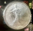 1995 American Eagle  1 Uncirculated 1 Oz 999 Silver In Littleton Pkg Free Ship