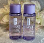 2 X Clinique Take The Day Off Makeup Remover Lids Lashes   Lips   3 4oz Tot Free