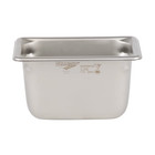 Vollrath 30942 Super Pan V S s 1 9 Size X 4  D Food Pan