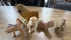 Vintage Plastic Farm Animals Bulk Lot Of 37 Pieces Toy