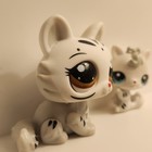 Littlest Pet Shop 3585 3586 Lps Authentic White Tiger Kitten Cat Mommy Baby Ink