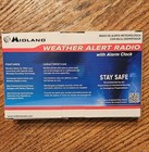 Midland Wr-120 Emergency Weather Alert Radio With Alarm Clock  - White