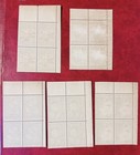 1965 South Vietnam Stamp Set Flowers Mnh Block Of 4
