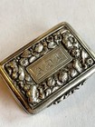 1824 English Silver Vinaigrette Box