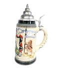 German Beer Stein Mug Majestic Neuschwanstein Castle New Oktoberfest Rare 