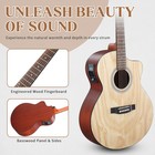 Full-size Acoustic Electric Guitar With Amp  41 Inch Basswood Body Guitars Kit