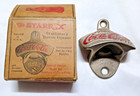 Vintage Starr X Coca-cola Stationary Bottle Opener Unused In Original Box