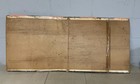 Vtg Original 1950s Gulf Oil No-nox Gasoline 22   x48    Card Stock Sign Cardboard
