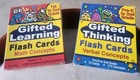 Gifted Learning   Thinking Flash Cards Set Math   Verbal Concepts Pre-k   2nd Grad