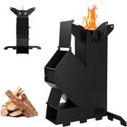 New Rocket Stove Portable Wood Burning Camping Bbq Storage Bag