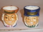 2 Face Mont Tremblant  Quebec  Miniature Tea Cups  Shot Glasses  Beer  Coffee