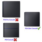 Vertical Stand Dock Mount Cradle Holder For Ps4 Slim Game Console Black Usa