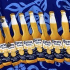 Corona Extra Beer Hawaiian Shirt Men s Xxl Bottles Button Up Vintage Island Nwt