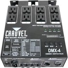Chauvet 4 Channel Dj Dimmer switch Relay Pack Light Controller  4 Pack  Dmx-4