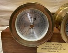 Seth Thomas Ship   s Bell Clock Corsair Model E537-000   Barometer 1504-000
