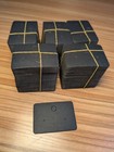 500 Count Earring Cards Black Cardstock Hang Display Wholesale Jewelry Supplies 