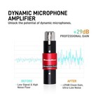 Studioman Xlr Dynamic Mic Preamp  29db Gain  Low noise  48v Phantom Power