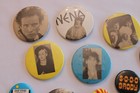 Lot Of 13 1970 s-1980 s Rock N Roll   Hippie Buttons Pinbacks Pins