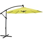 9 5 Ft Solar Cantilever Offset Patio Umbrella - Sunshine By Sunnydaze