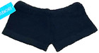Capezio Harmonie Sweater Shorts W  Drawstring Sl2000 Low Rise Black New Women Xs