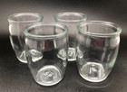 Drinking Glasses 6 Or 4 Piece Set 8oz   6oz New 3  Tall Clear Free Shipping