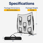 7 X 7 Ft Football Trainer Throwing Net Portable Practice Training Net Improve Qb