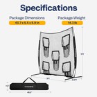 7x7ft Football Throwing Net Qb Passing Training Target Practice W  Carry Bag