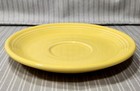 Fiestaware Saucer  Sunflower  yellow  - Homer Laughlin  post 1986 