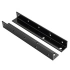 2pcs Black Battery Box Mounting Brackets For Peterbilt 375 378 379 385 1988-2010