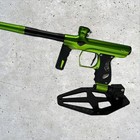 Used Shocker Era Paintball Marker Gun W  Case - Green black