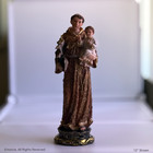 St  Anthony Of Padua Resin Statue     11 5  Catholic Figurine   San Antonio Padua