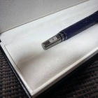 Montblanc Starwalker Space Blue Fountain Pen Mb130210 Unopened Box F Nib