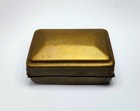 Vintage Mid Century Brass Snuff   Pill   Pocket Box 2 