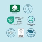 Kudos Chlorine Free Cotton-lined Disposable Diapers - Size 2 - 66ct
