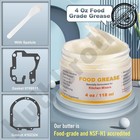 4oz Food Grade Grease For Kitchenaid Stand Mixer With Gaskets  Extend Machine Li