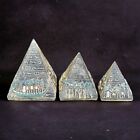 Rare Ancient Egyptian Antiquities Three Pyramids Unique Pharaonic Egyptian Bc