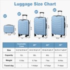 12  20  24  28  Trolley Suitcase Organizer 4pcs Travel Spinner Luggage Bag Set