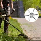 Steel Wire Brush Cutter Trimmer Head  6    Unbreakable Wired Trimmer 6 Blade